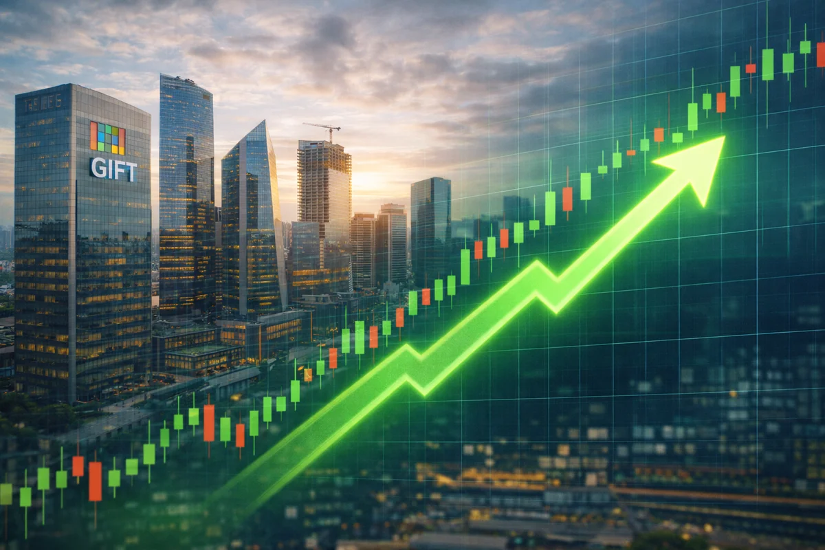 GIFT Nifty Jumps 700 Points After Trump Agrees for Ceasefire