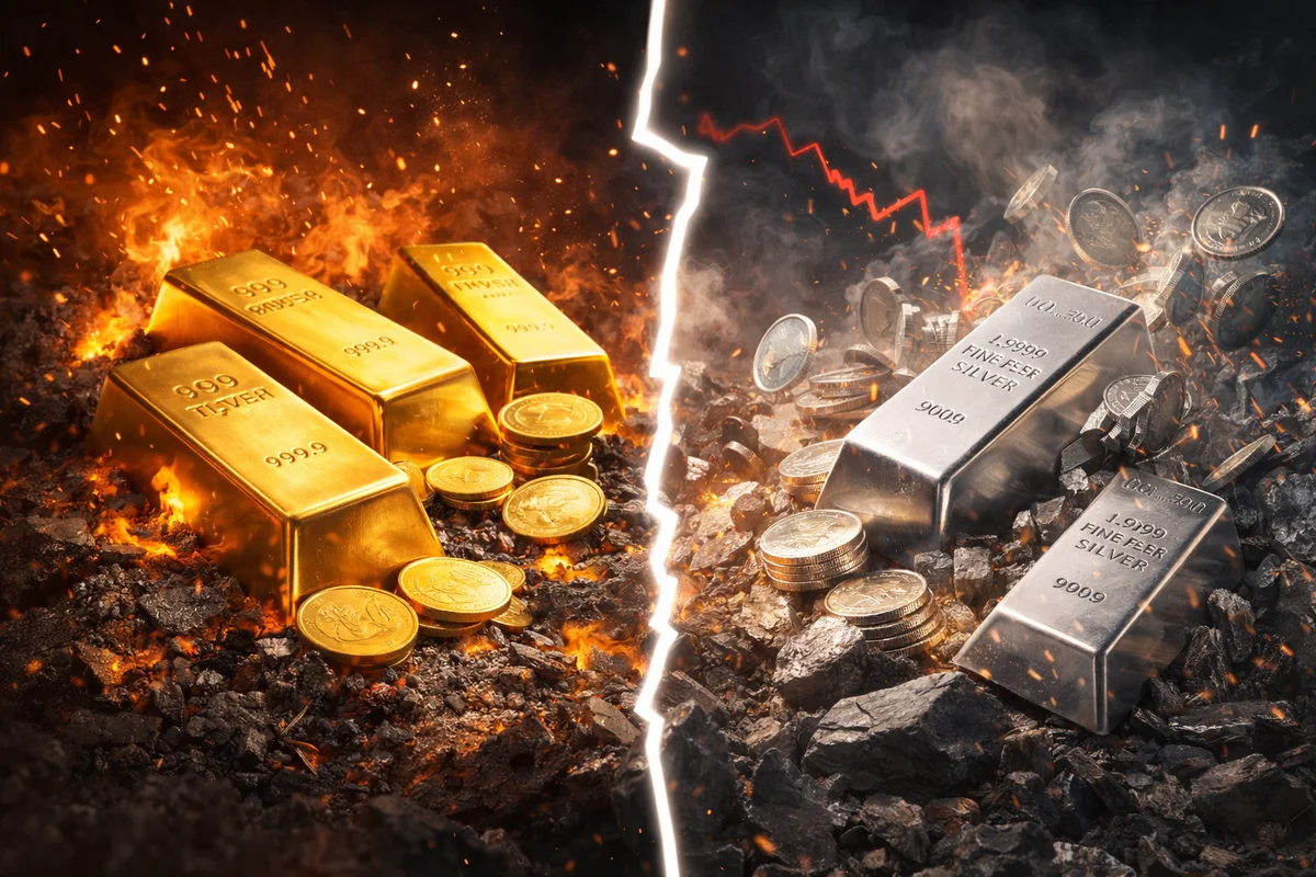 Gold Slips, Silver Crashes ₹5,000/kg - What Should Investors Do Now