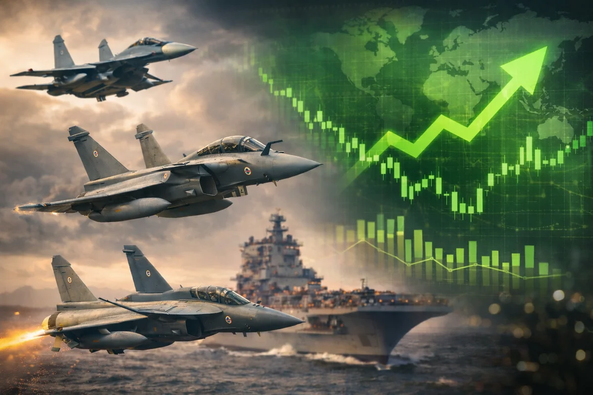 Defence Stocks Rally Up to 10%: HAL, BEL, BDL Lead Gains on Ceasefire Hopes