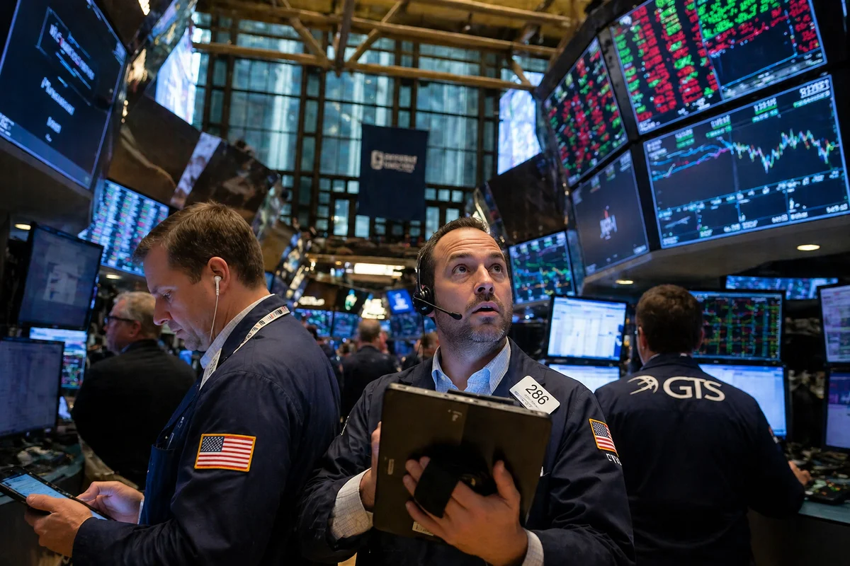 US Stock - financial news illustration