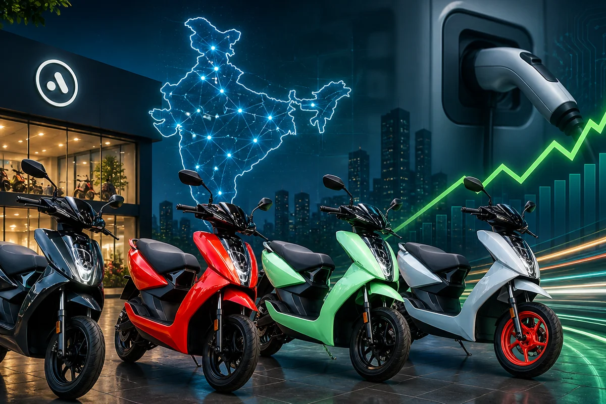 Ather Energy Q4 Results: Loss Narrows to ₹100 Crore, Revenue Up 74% YoY