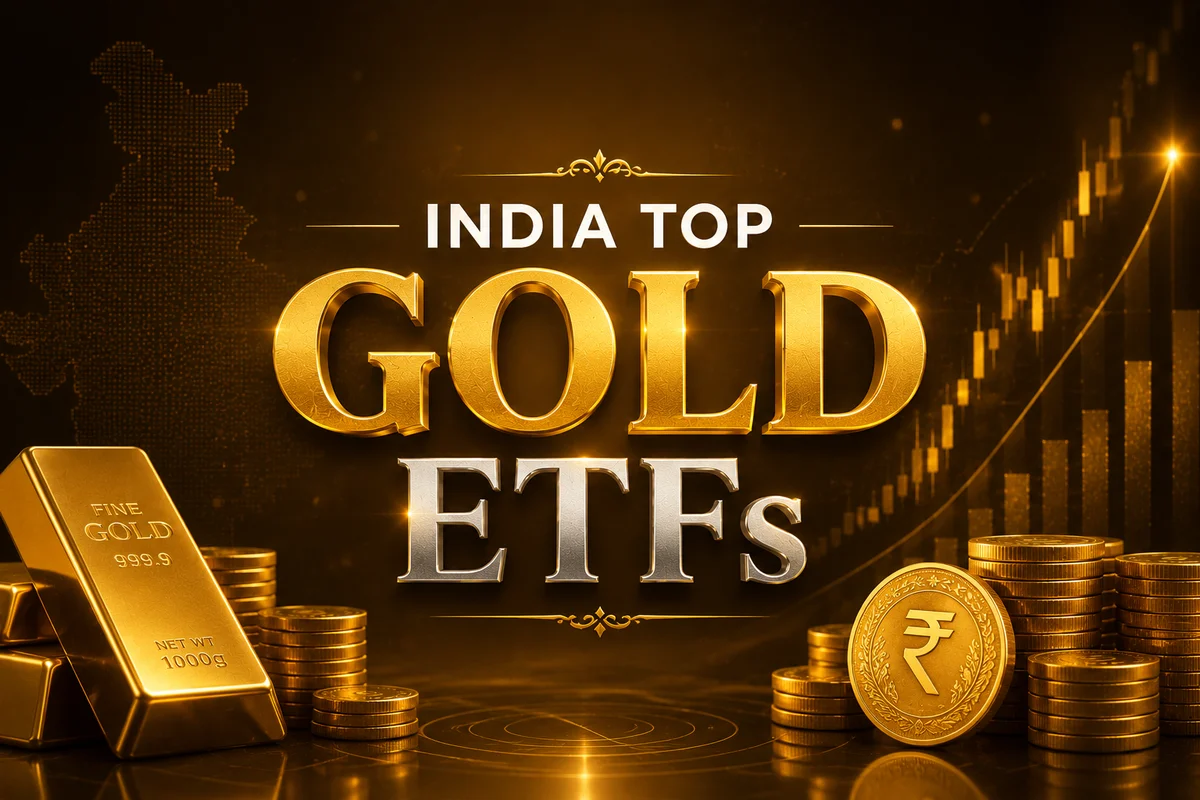 Gold ETFs - financial news illustration