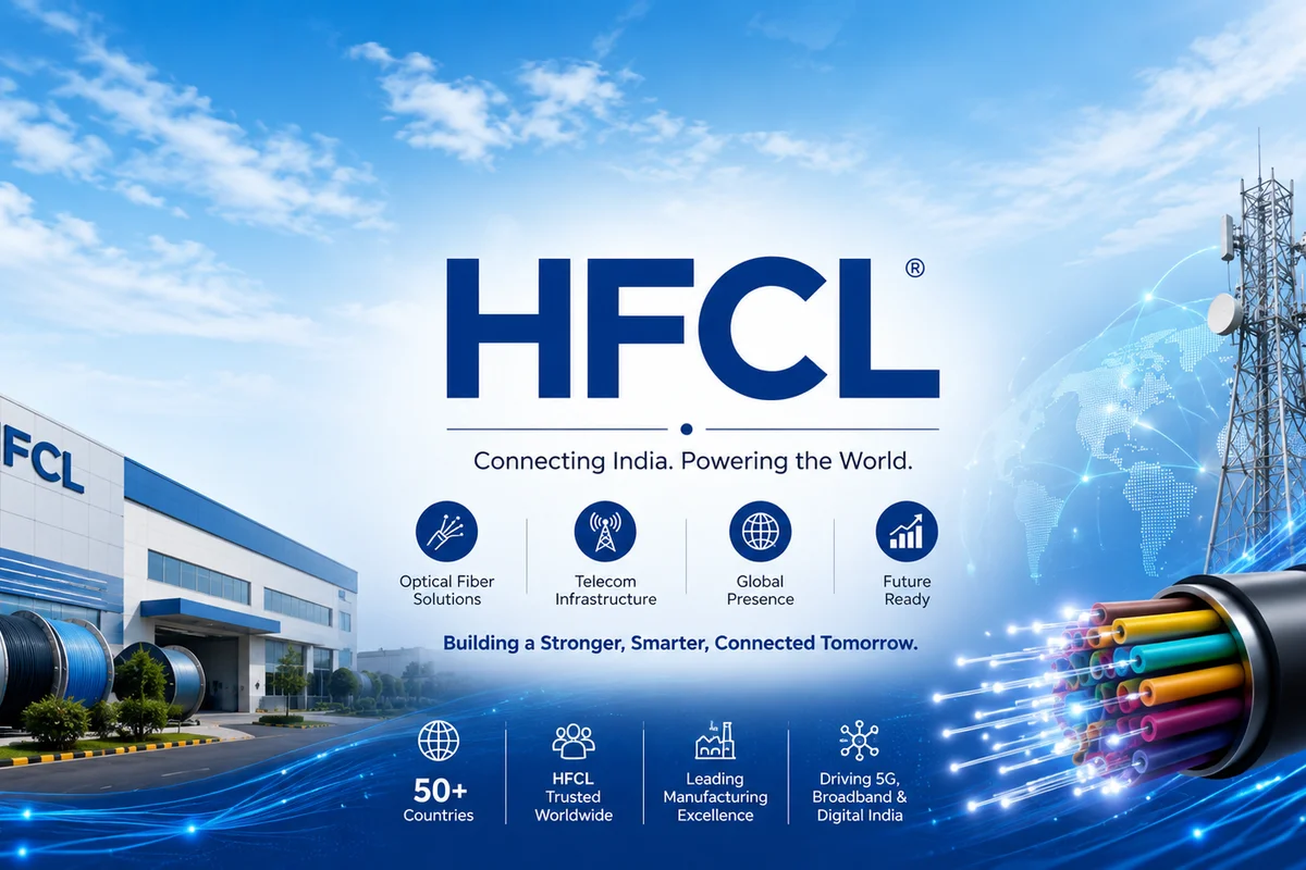 HFCL Wins ₹184 Crore Global Fiber Cable Orders as 5G Demand Accelerates