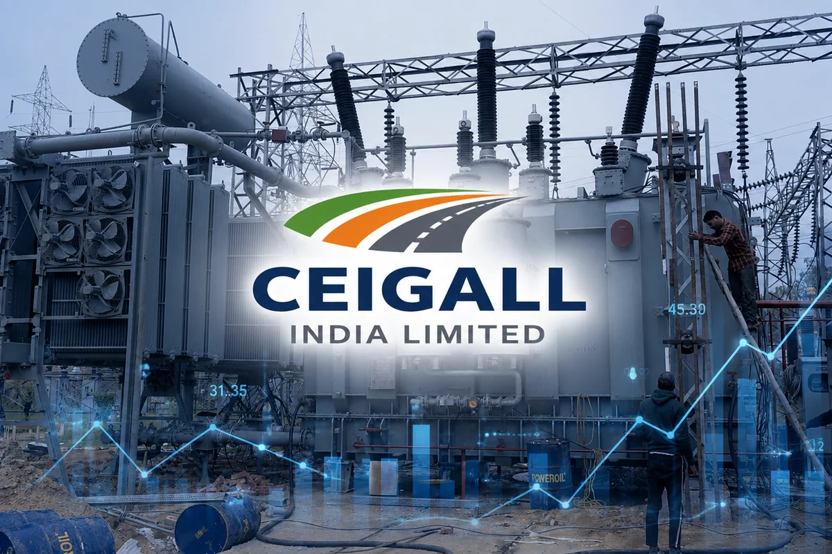 Ceigall India Shares Gains Nearly 18% in 1 Month as Company Secures ₹250 Crore Punjab BESS Contract