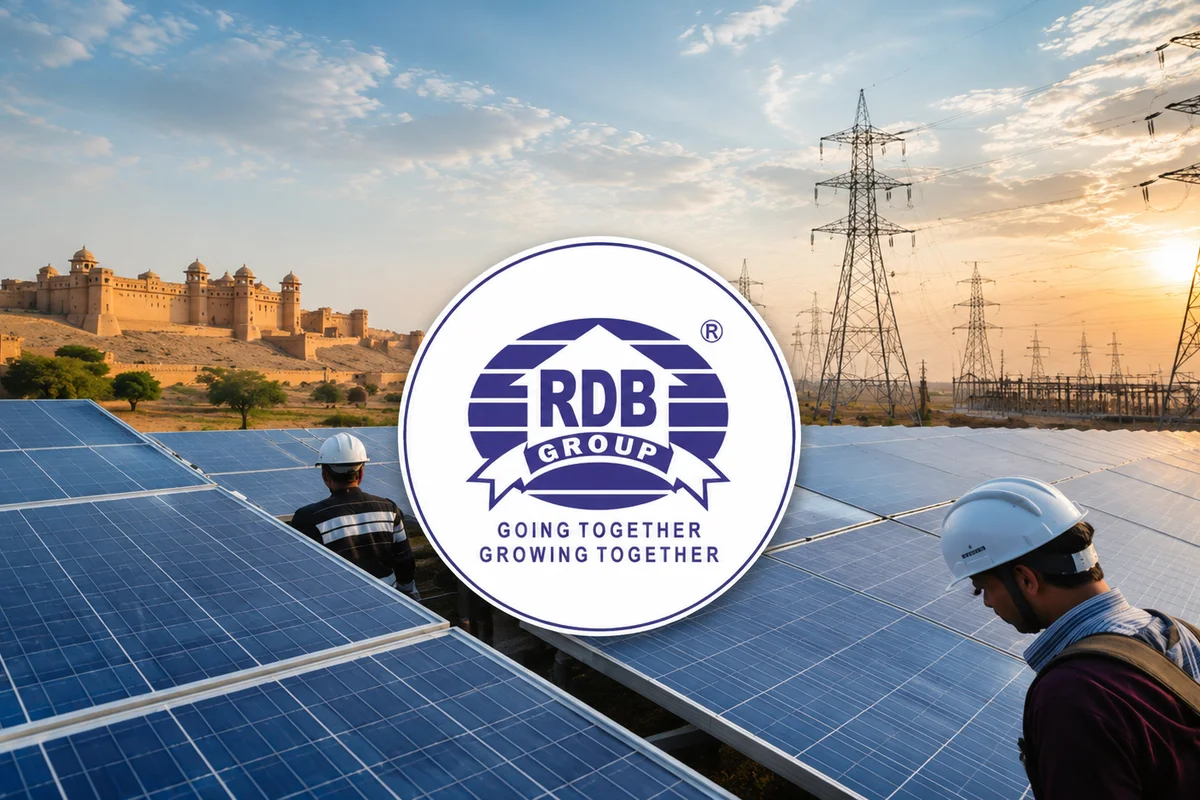 RDB Infrastructure & Power Signs ₹34,864 Lakh EPC MoU With Mecpower Solutions for Rajasthan Solar Project
