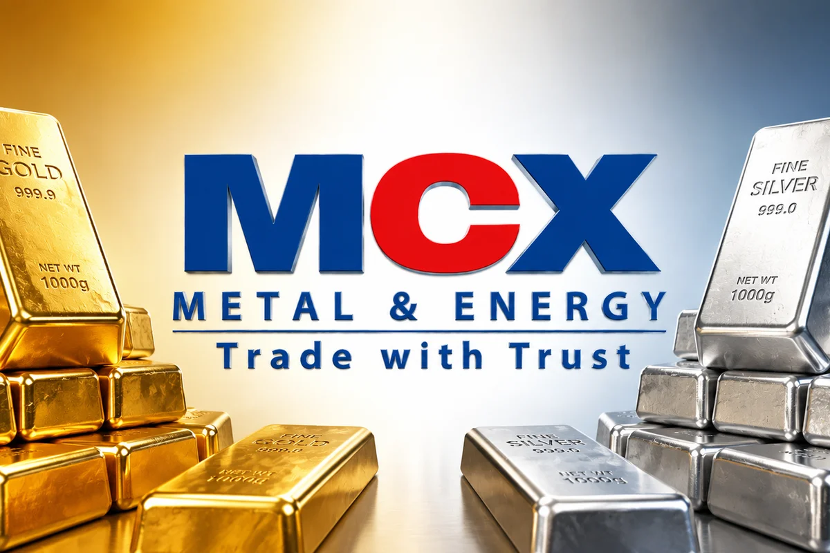 MCX Gold Silver - financial news illustration