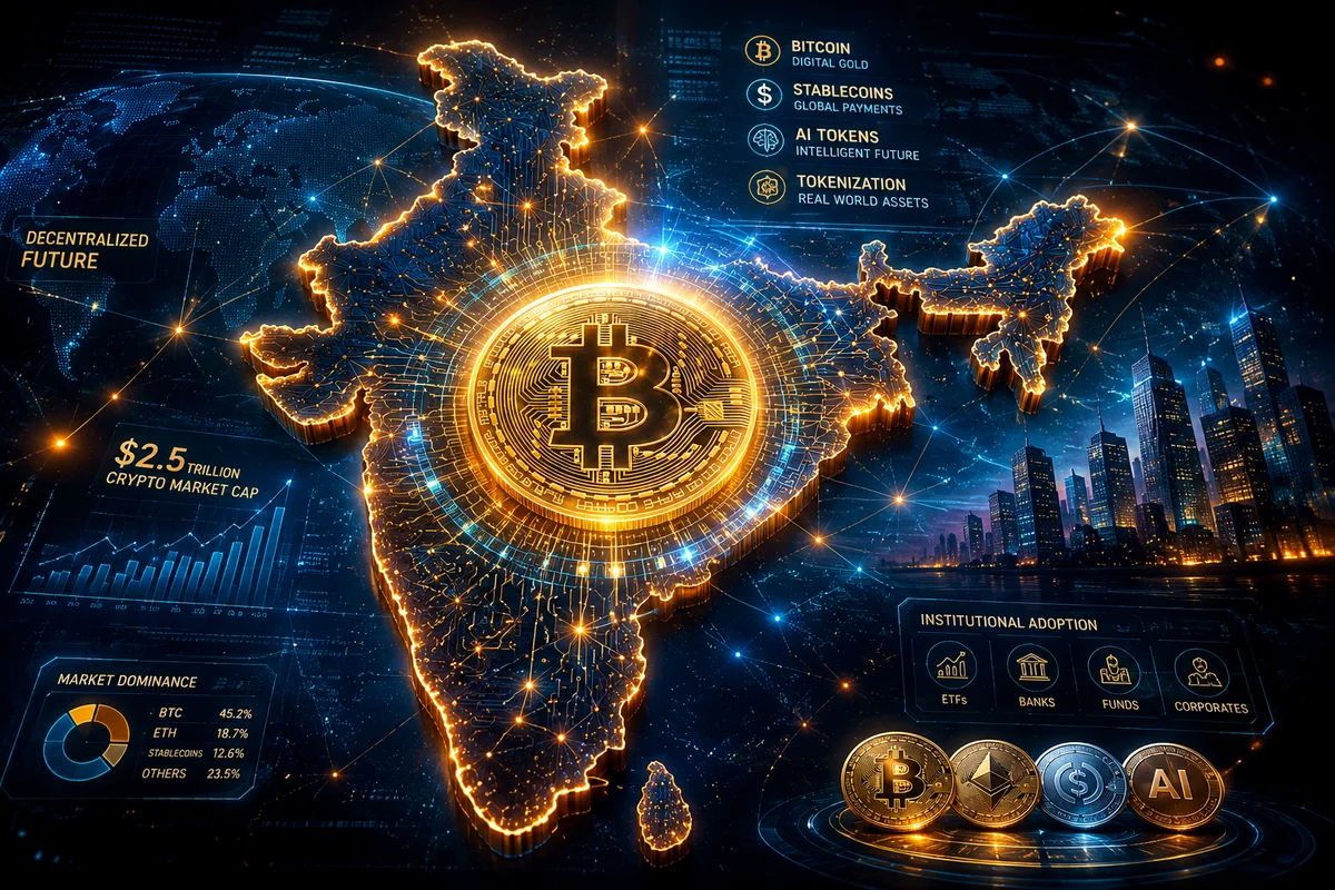 Crypto - cryptocurrency update illustration