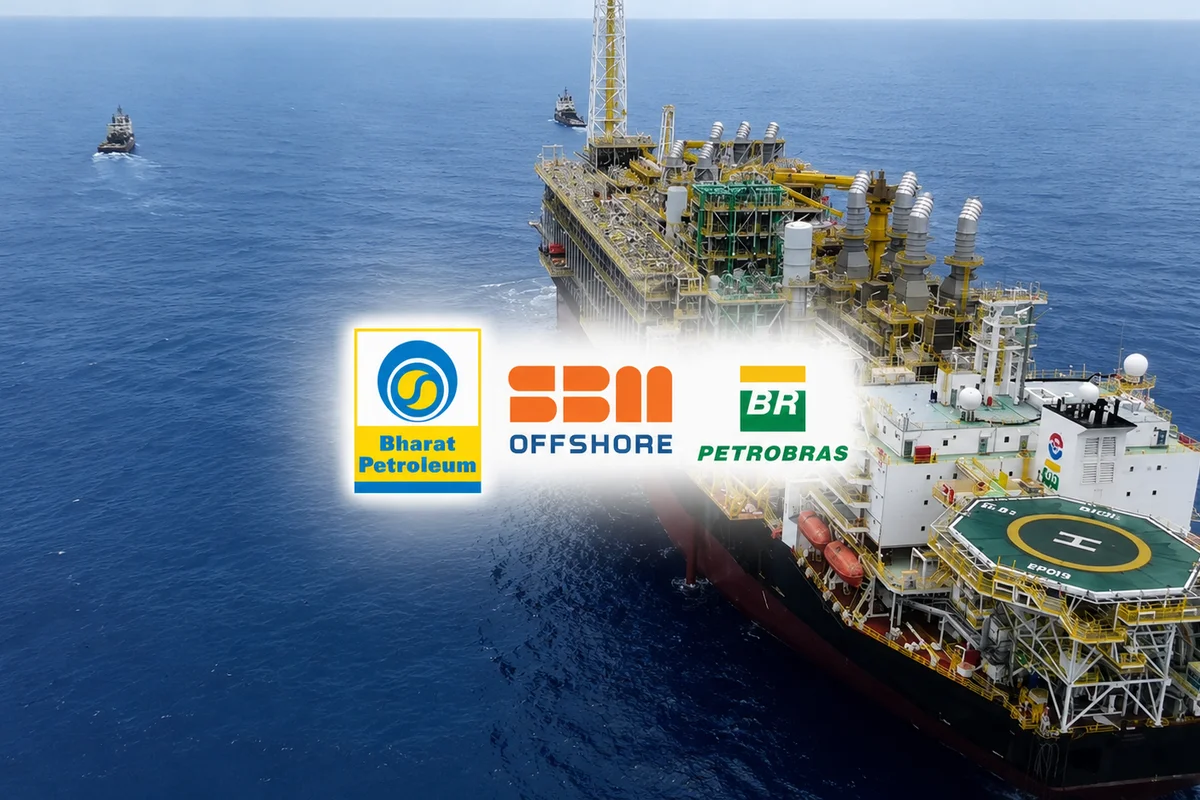 BPCL Linked Consortium Secures FPSO Contract for Brazil Oil Project With $2.8 Billion Investment