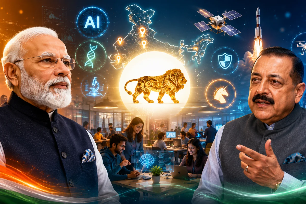 From 400 to 2.3 Lakh Startups: How India Created 25 Lakh Jobs in a Decade