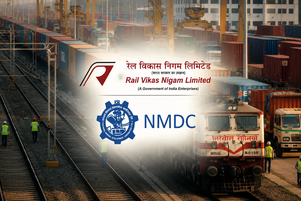 Rail Vikas Nigam Bags Massive ₹2,977 Crore NMDC Order for Vizag Infrastructure Project