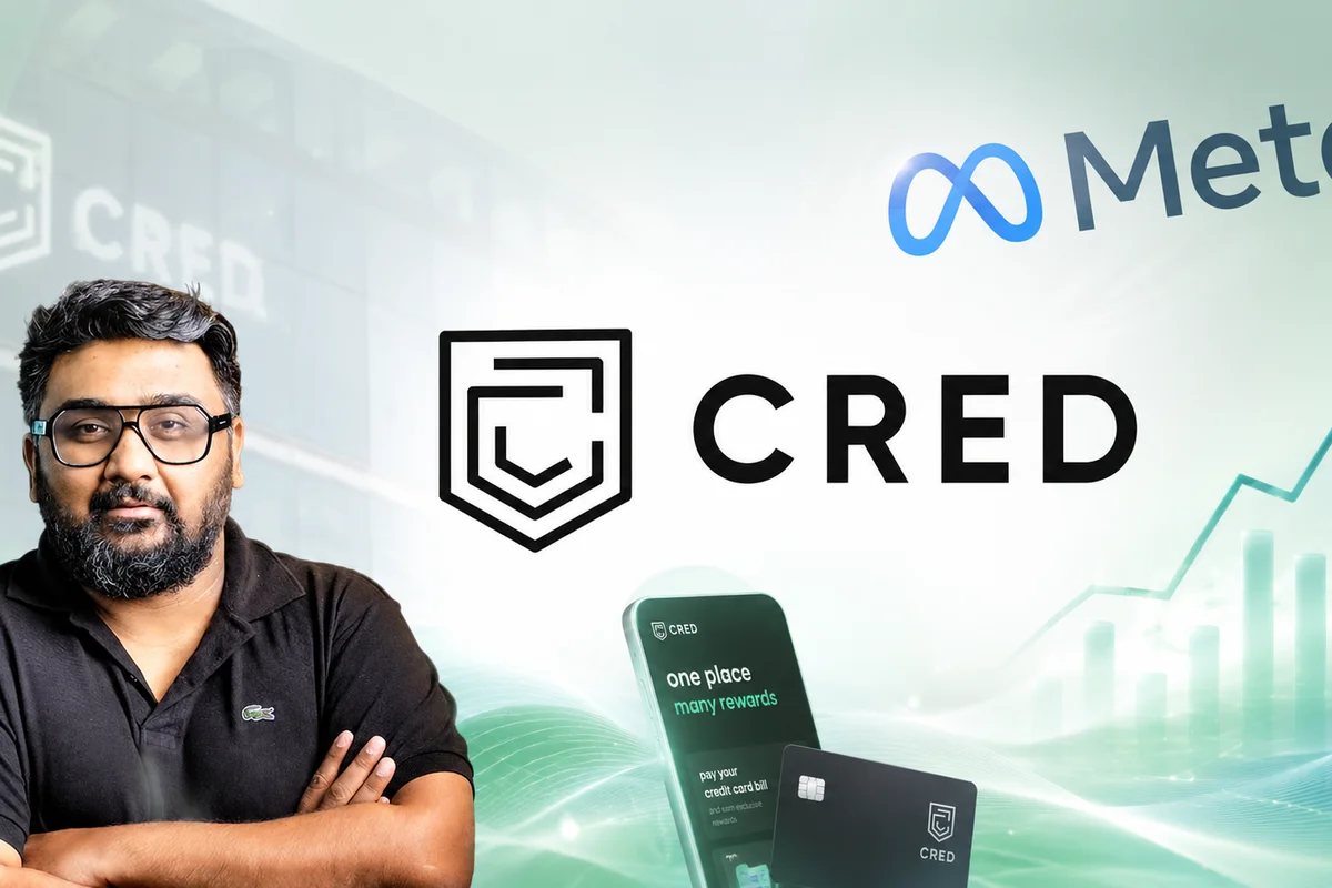 CRED Raises $900 Million From Meta in One of the Biggest Investments in an Indian Startup