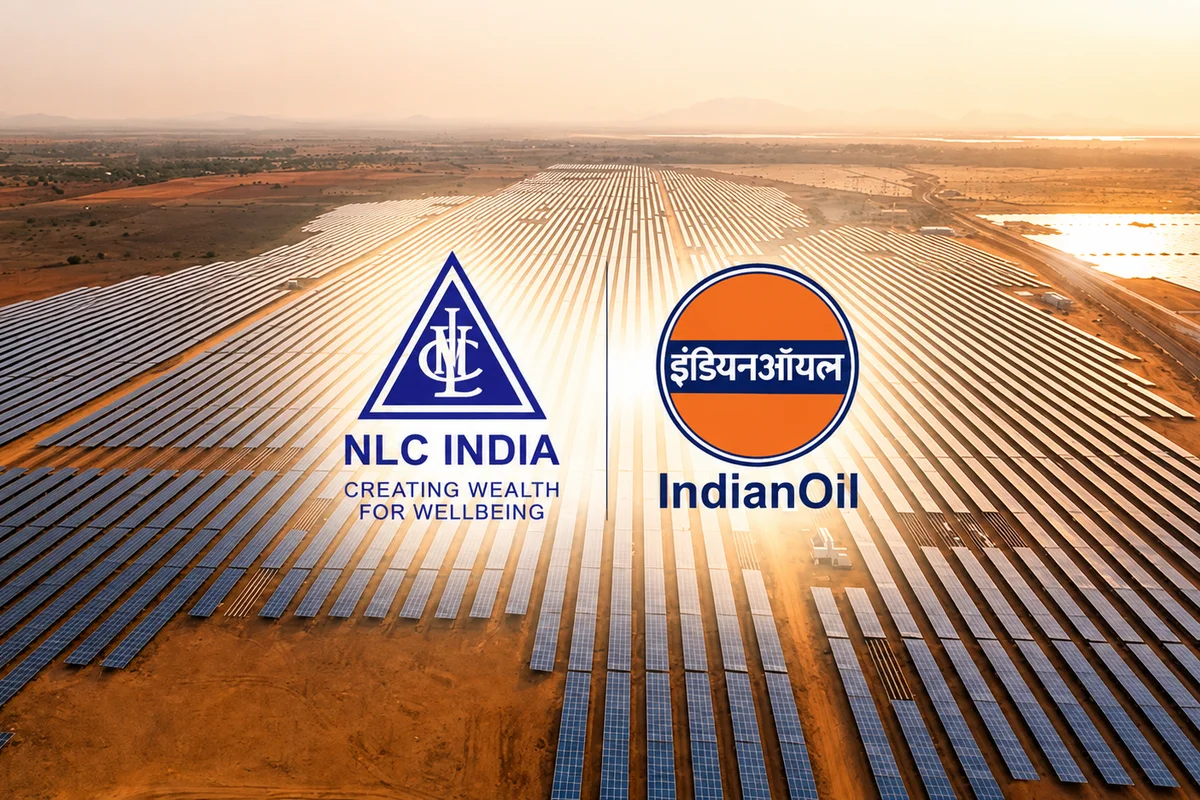 NLC India Signs Renewable Energy MoU with Indian Oil, Targets Solar, Wind and Green Fuel Projects