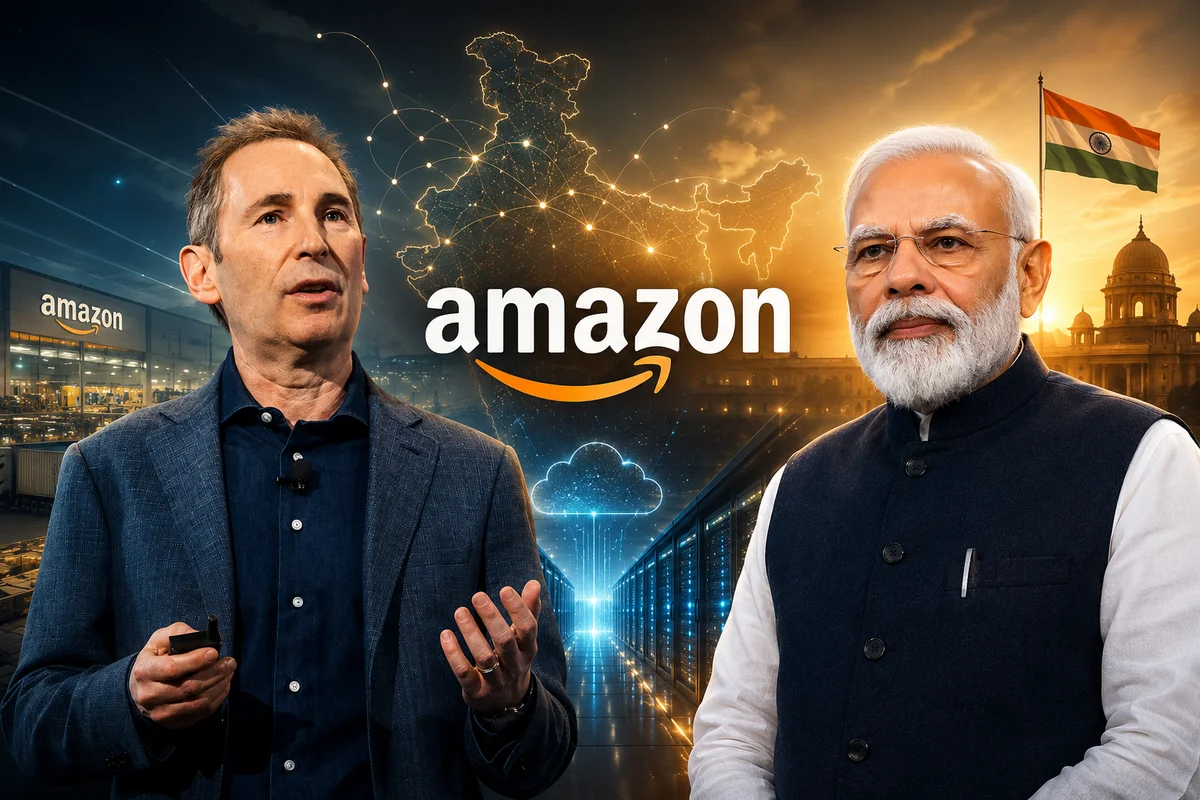 Amazon Announces Additional $13 Billion Investment in India to Expand AI and Cloud Infrastructure by 2030