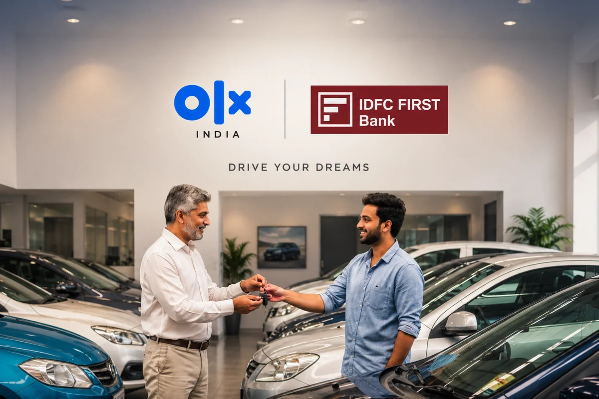OLX India Partners with IDFC FIRST Bank to Launch Used Car Loan Services