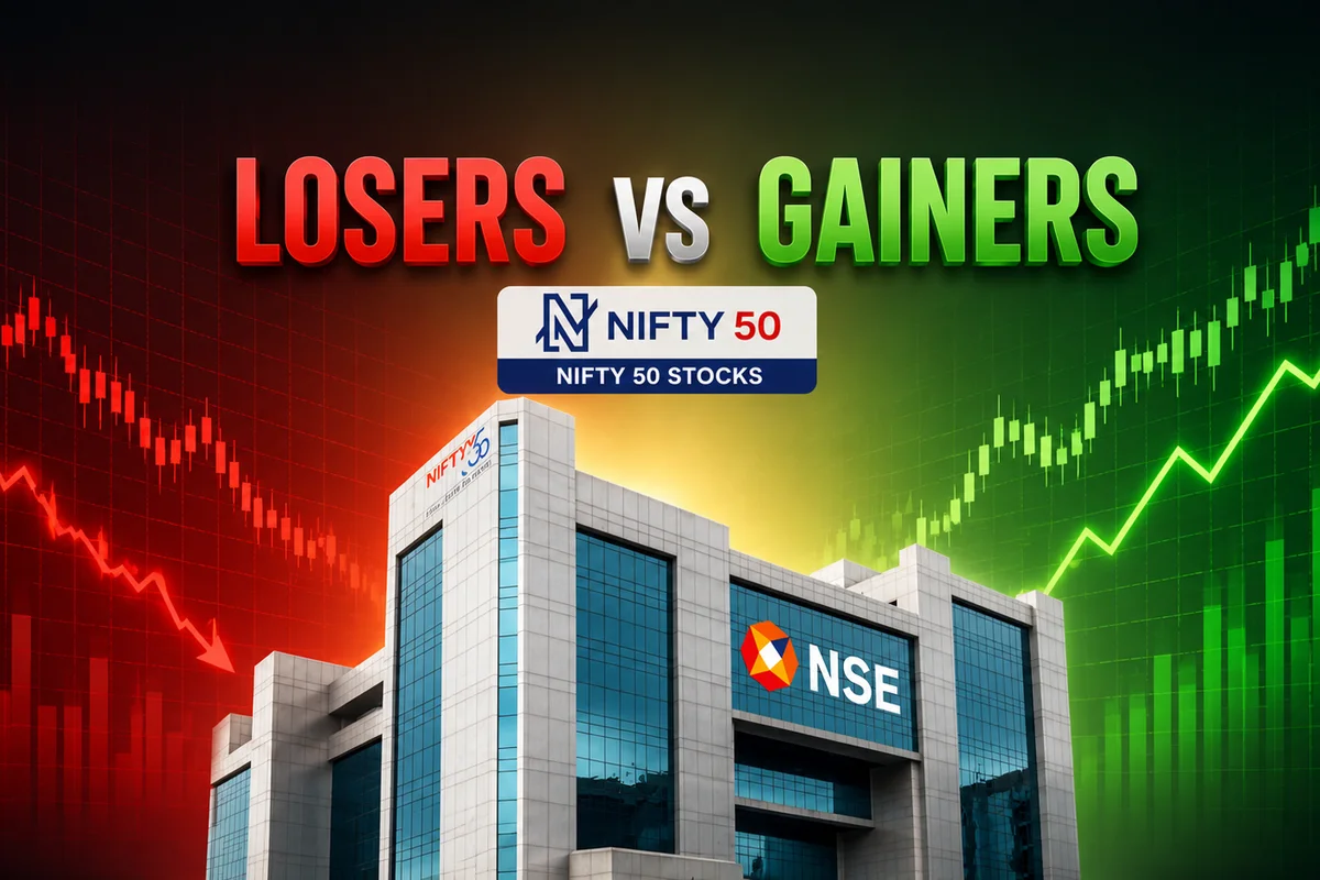 Top Gainers and Losers Today: Biggest Stock Movers in the Indian Share Market