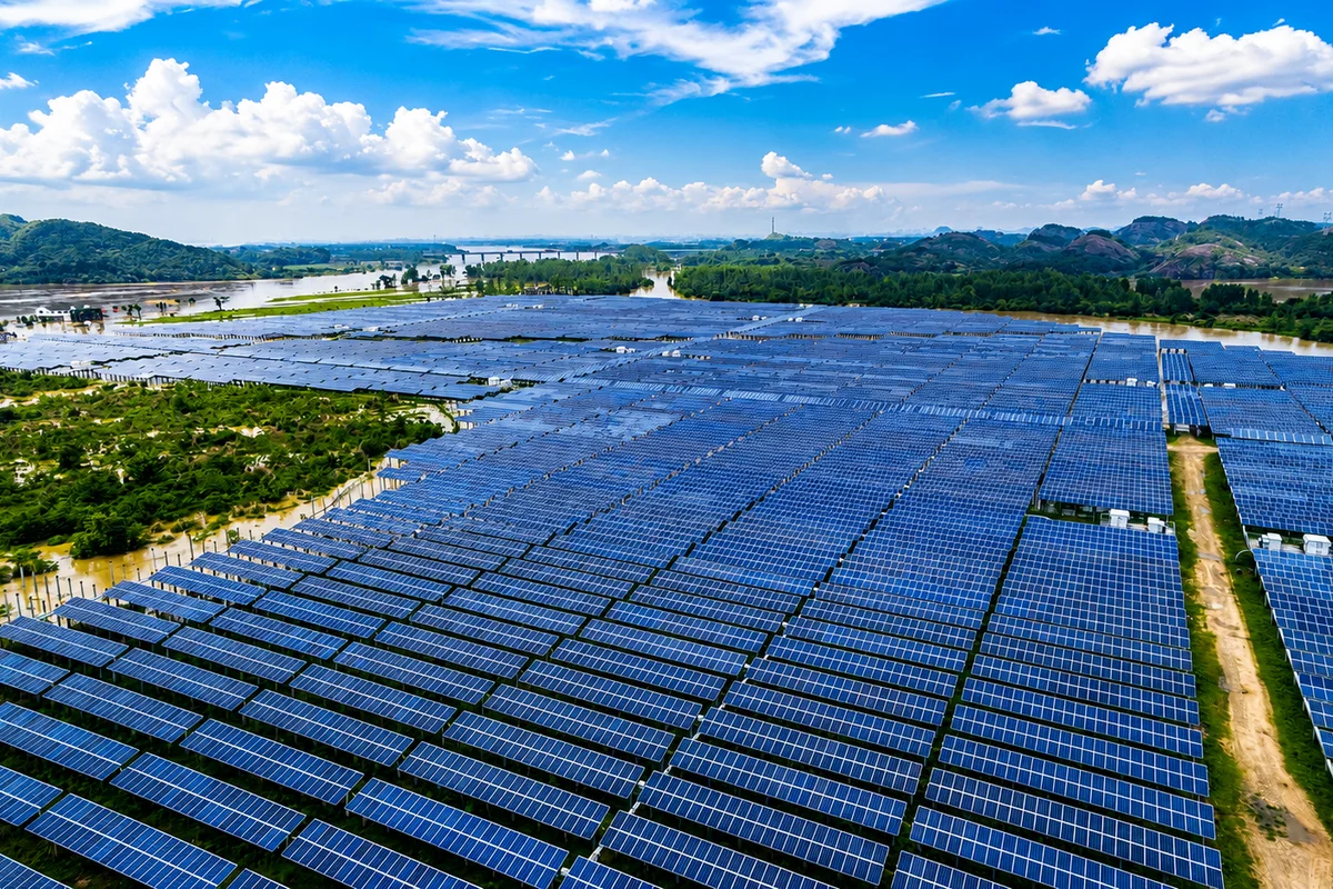 Solar Stocks - market analysis illustration