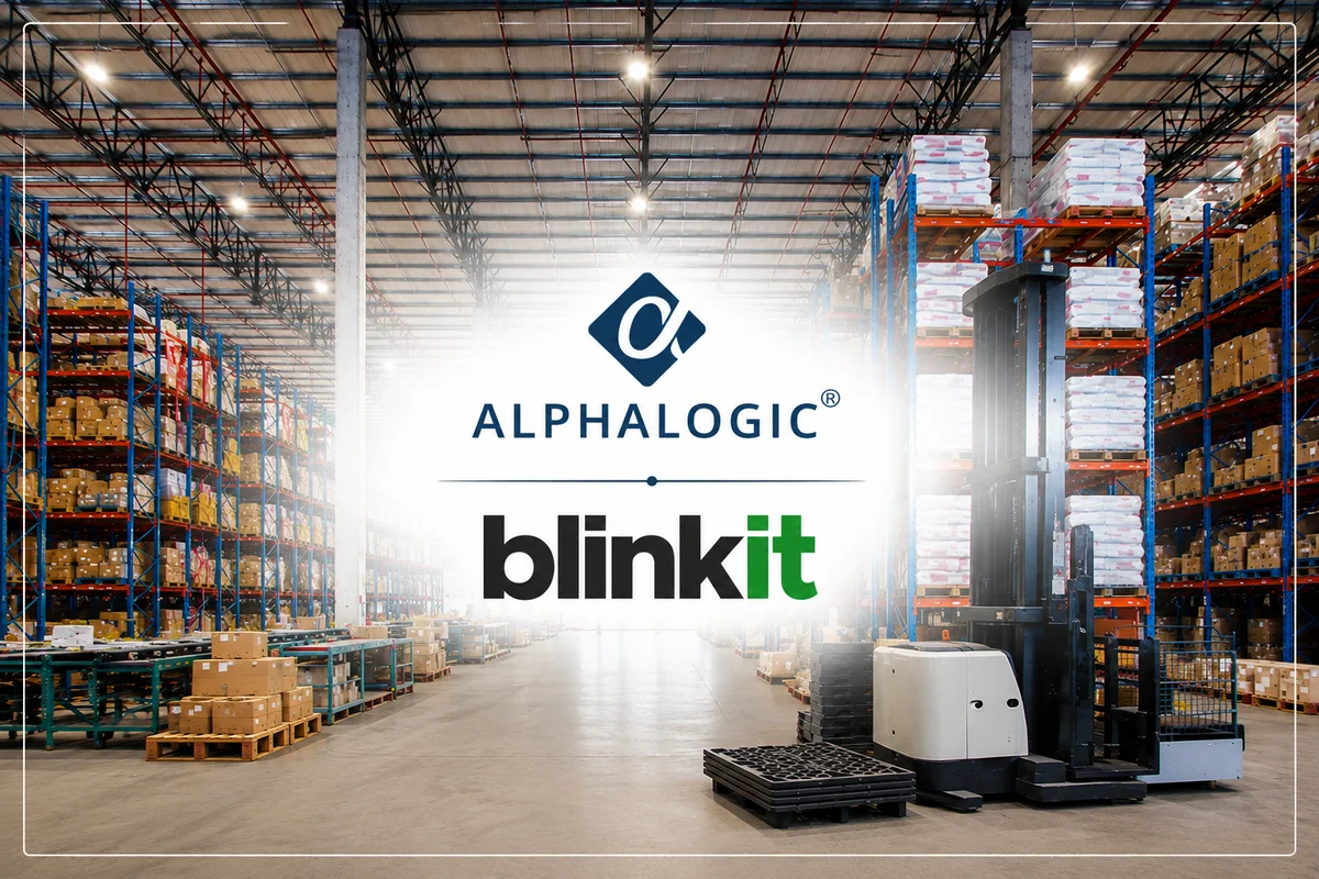 Alphalogic Industries Bags ₹1.03 Crore Blinkit Order for Storage Racking Systems