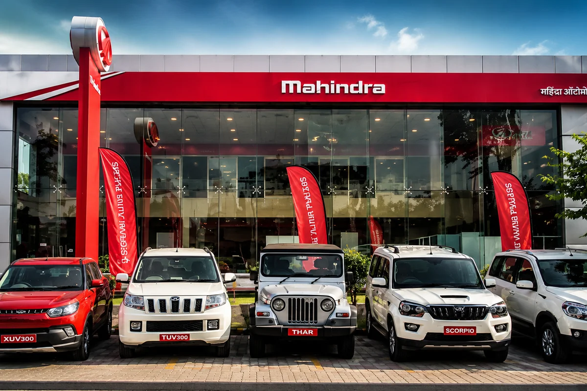 Mahindra & Mahindra - stock market news illustration