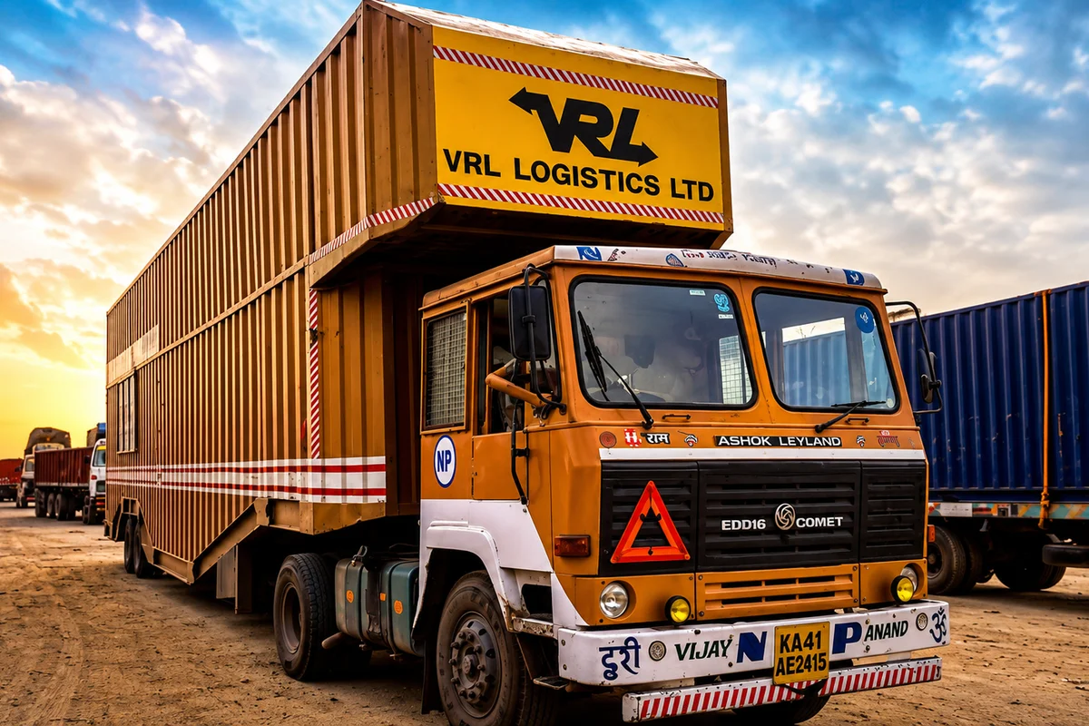 VRL Logistics FY26 Profit Rises 29% to ₹236.8 Crore as Margins Improve