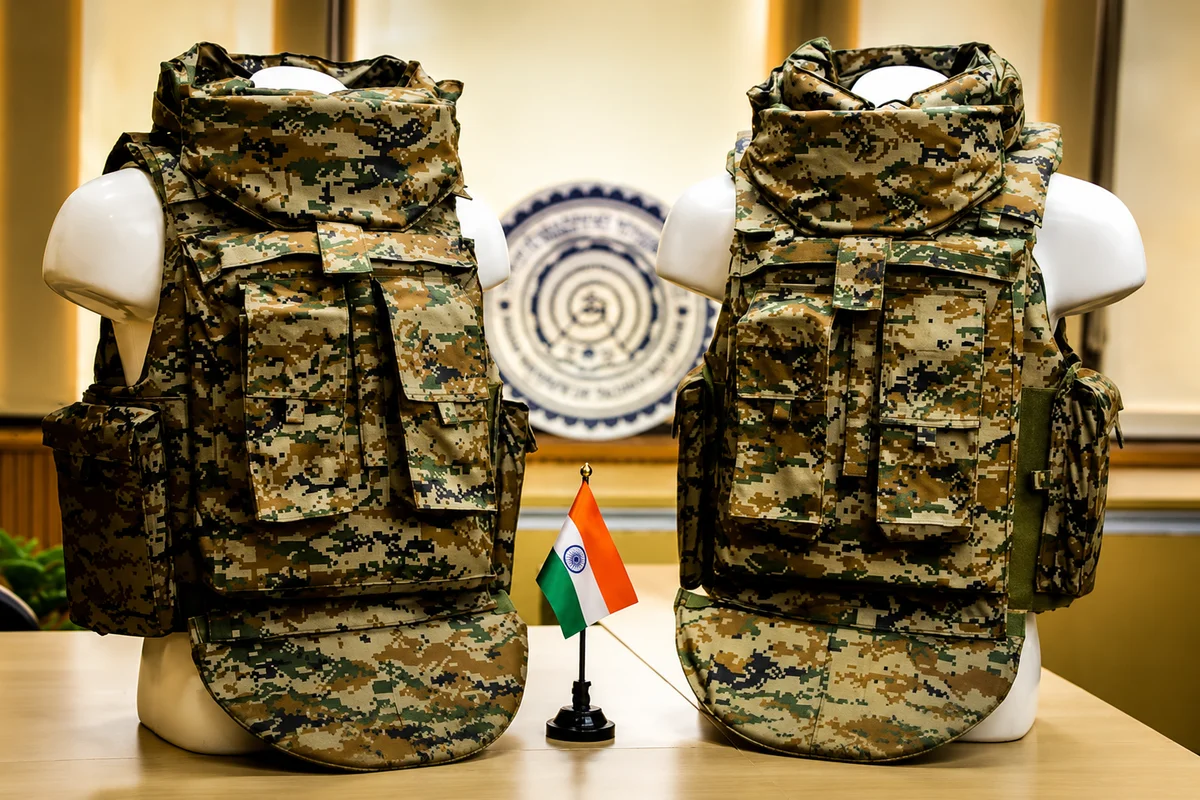 Atmastco Defence Arm Receives DRDO Certification for Level 6 Bulletproof Jackets