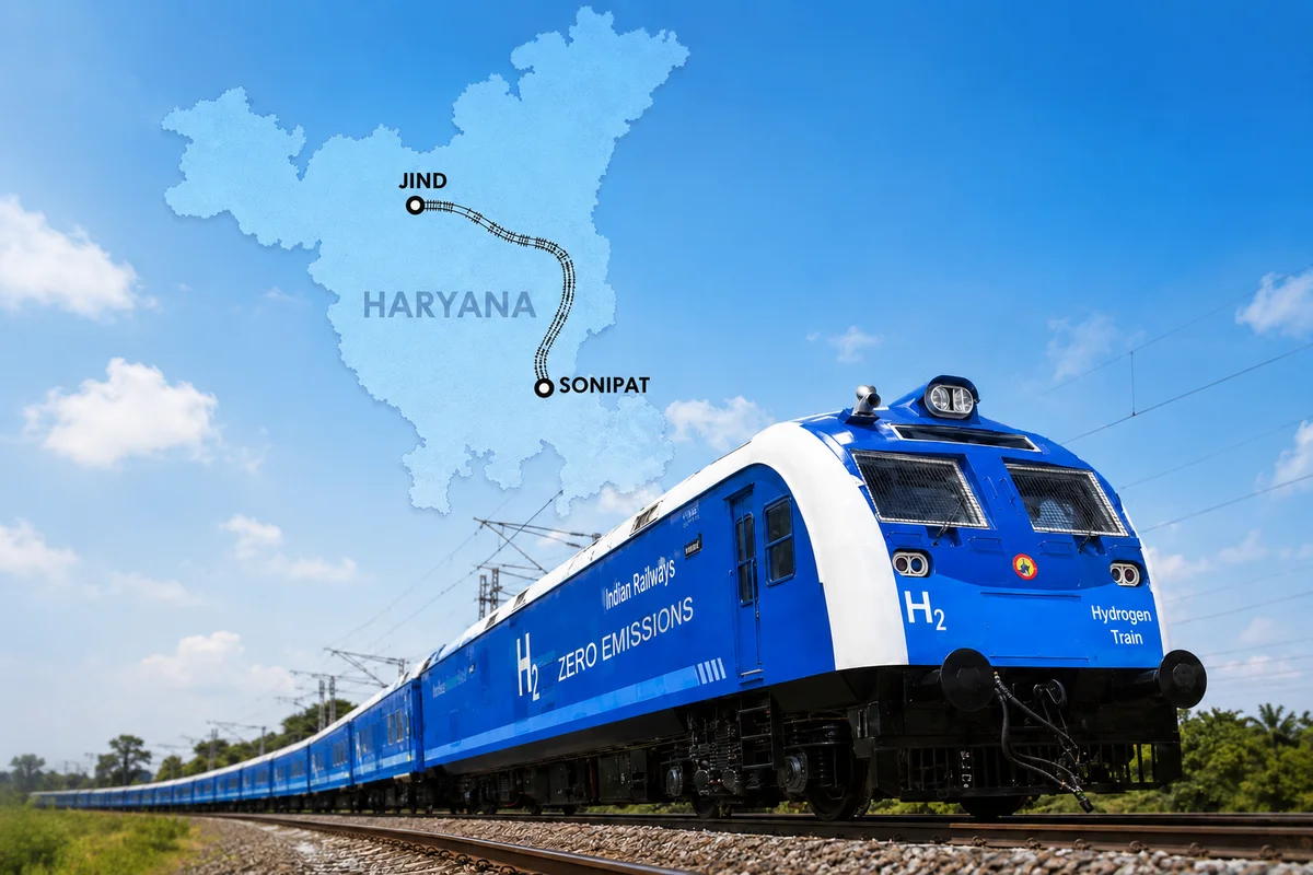 PM Modi To Flag Off India's First Hydrogen-Powered Train Today: Route, Speed, Technology, and Key Facts You Should Know