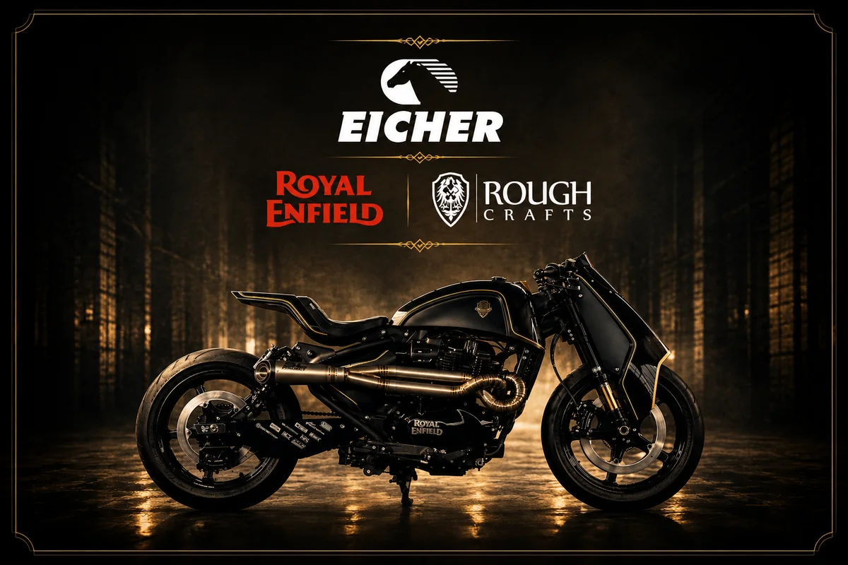 Royal Enfield x Rough Crafts - market analysis illustration