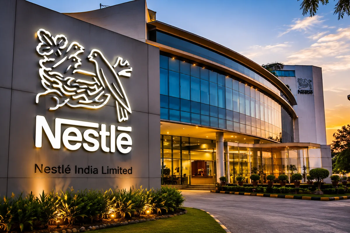 Nestle India Ltd - stock market news illustration