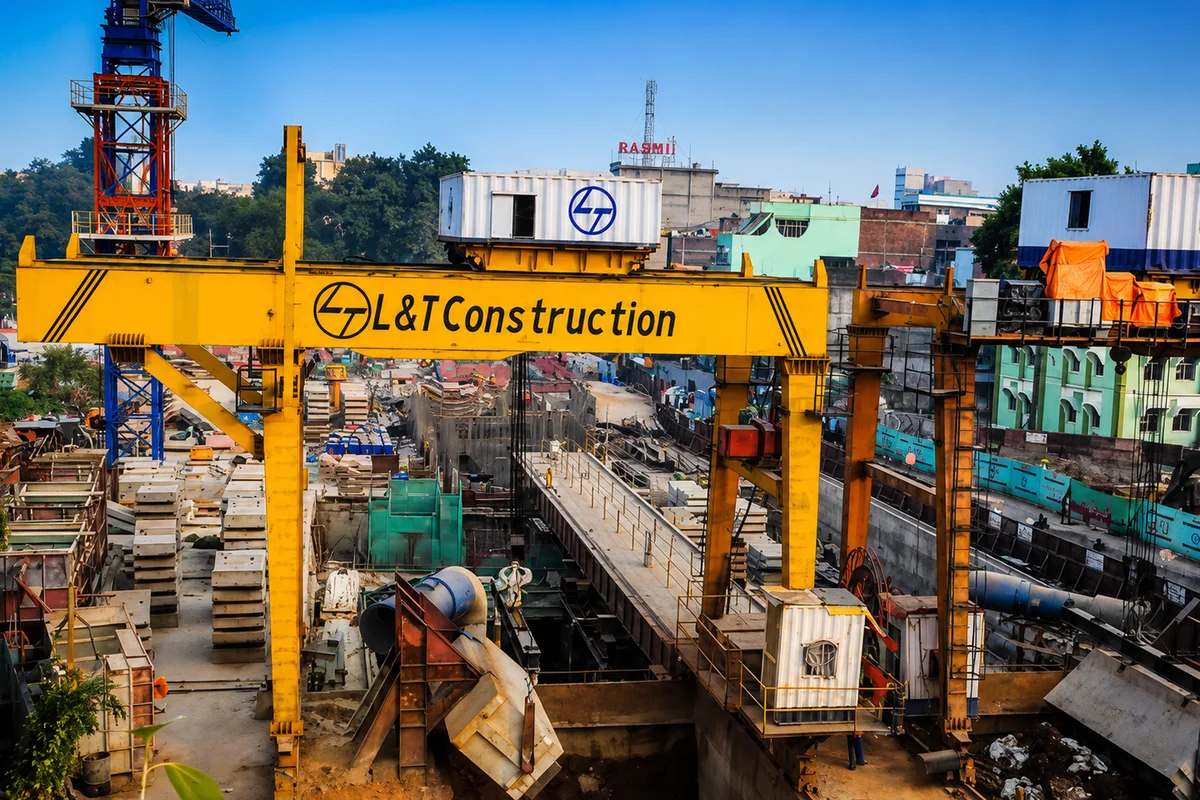 Larsen & Toubro - stock market news illustration