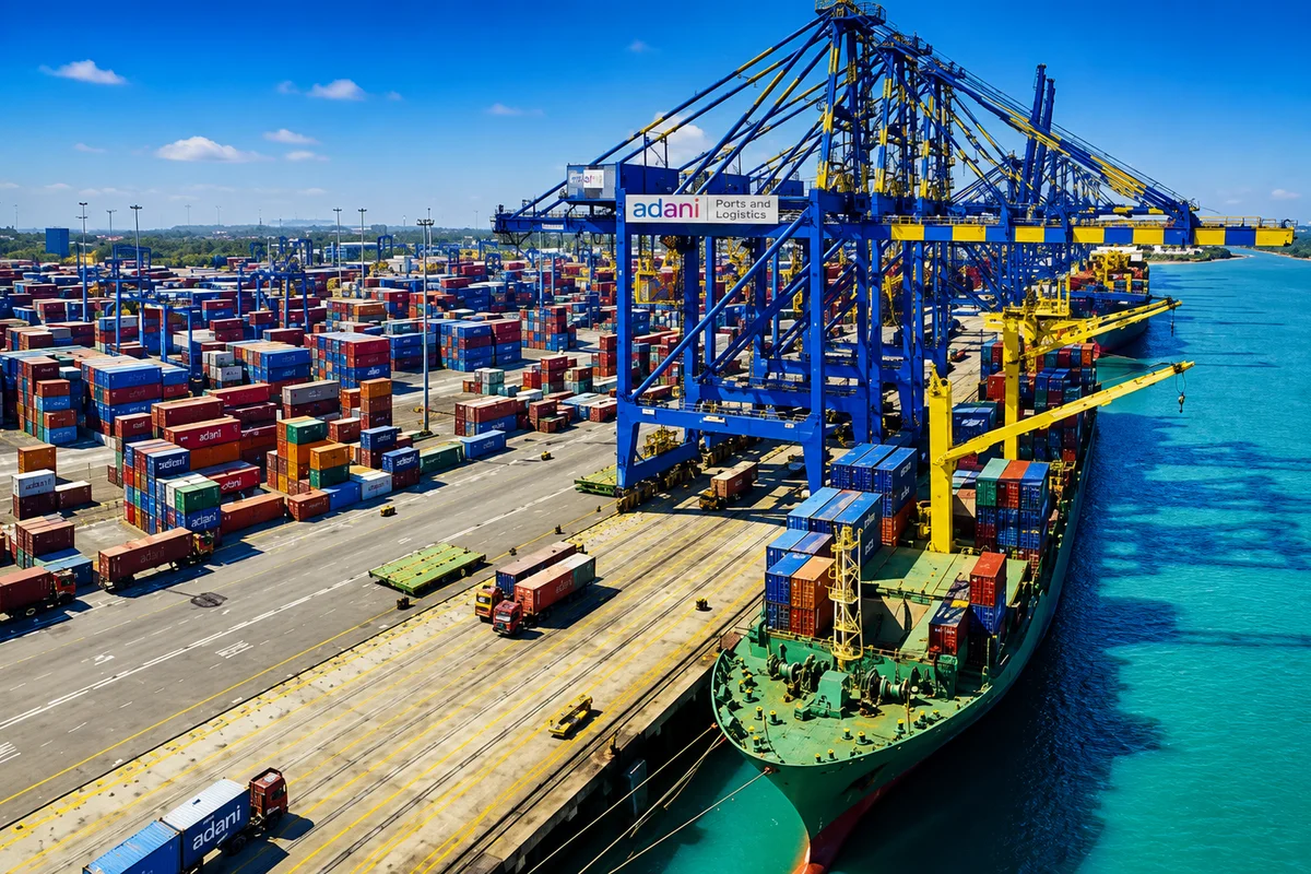 Adani Ports and Special Economic Zone Ld - stock market news illustration
