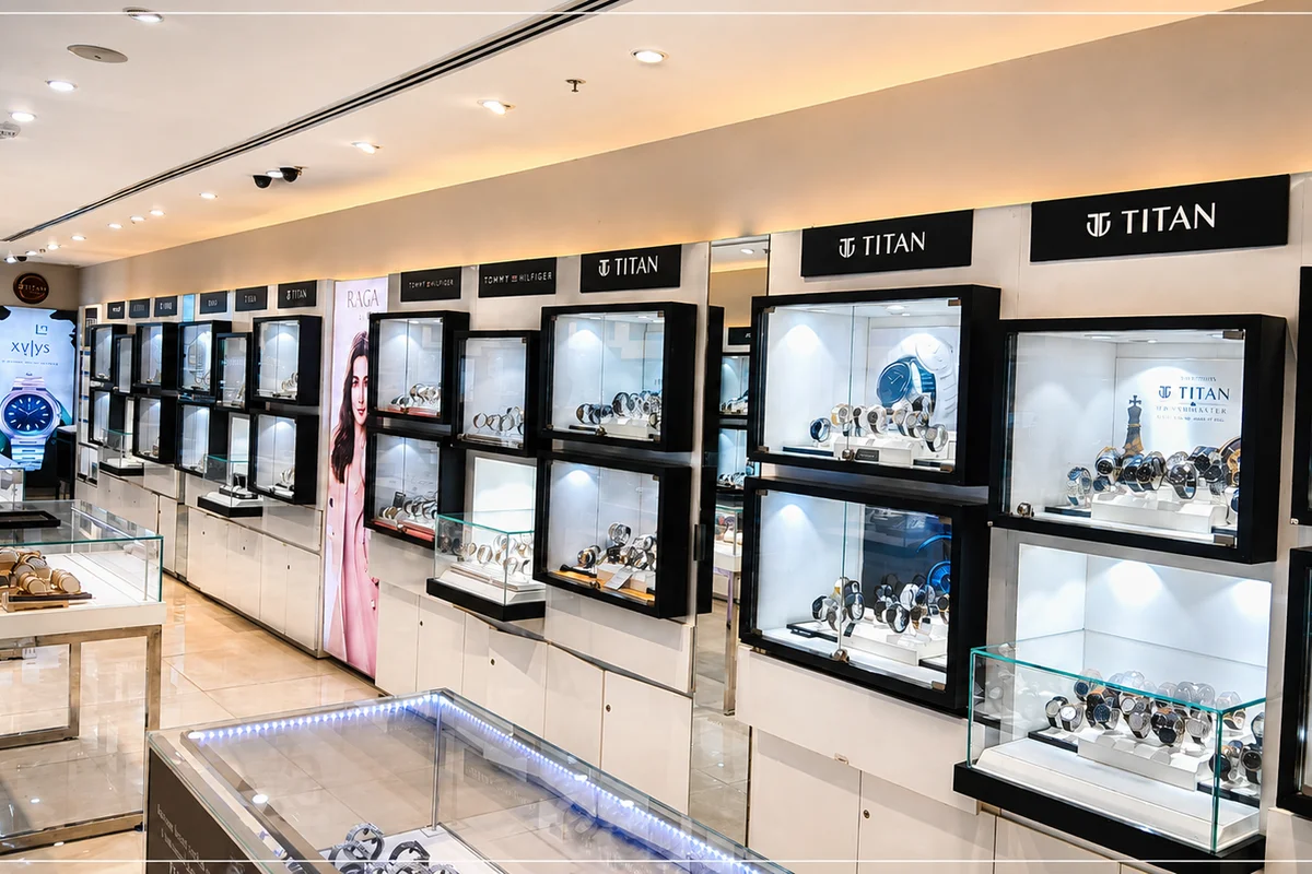 Titan Company Touches 52 Week High: ₹4.5 Lakh Crore Market Cap Company Shows Strong Growth