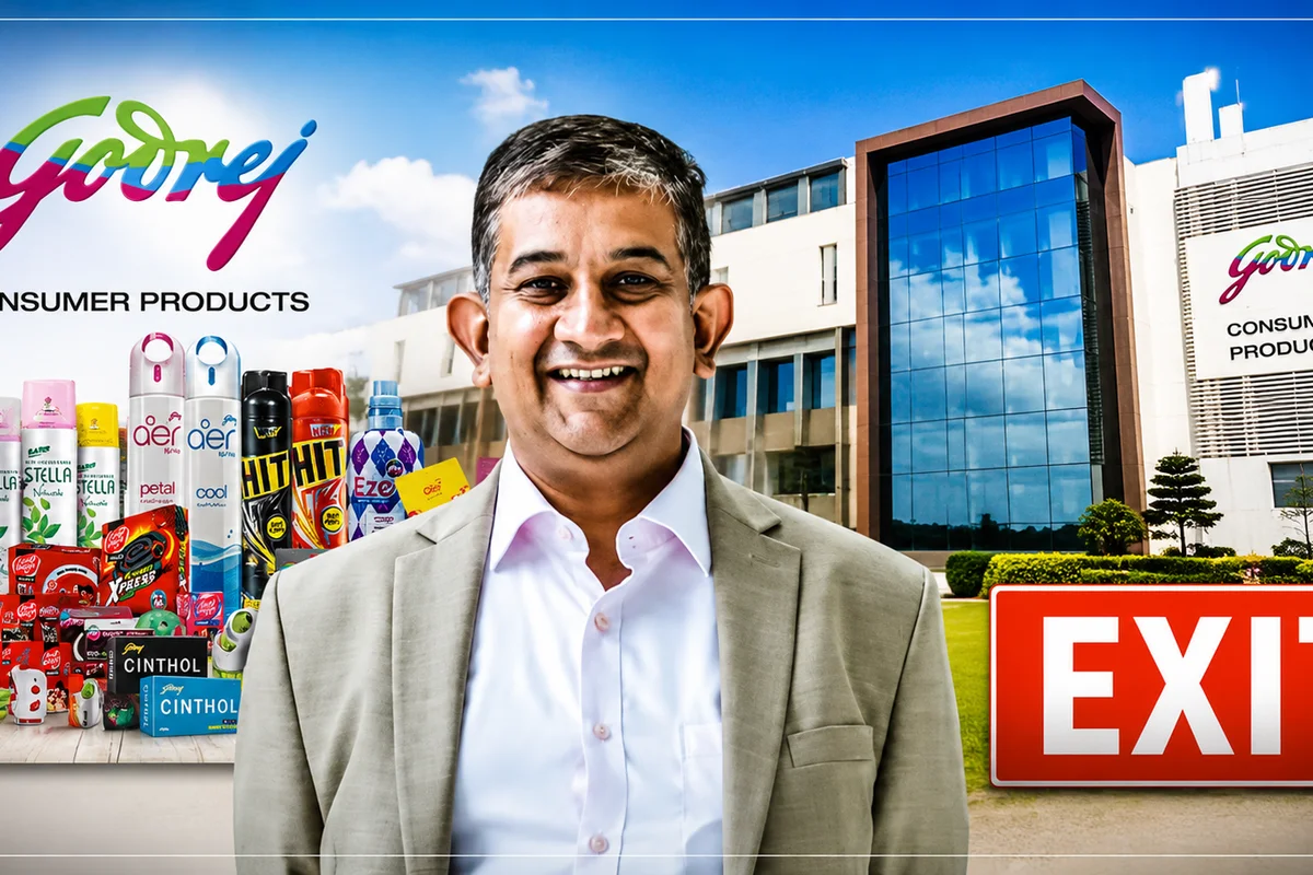 Godrej Consumer Shares Crash 10% After Sudden CEO Exit: Here’s Why