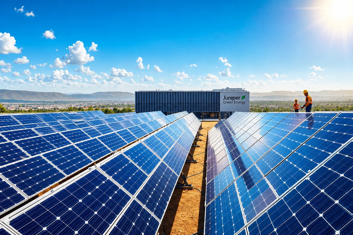 Juniper Green Energy - stock market news illustration