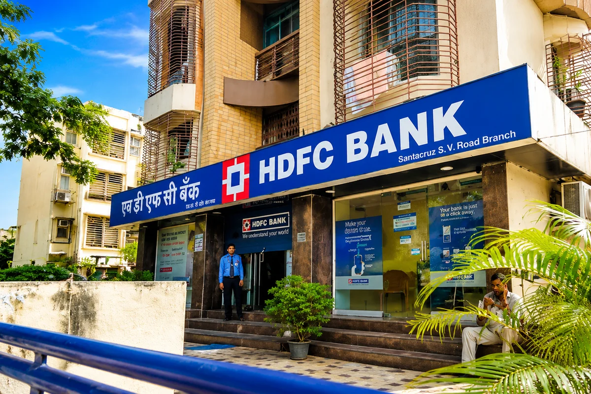 HDFC Bank Ltd - stock market news illustration