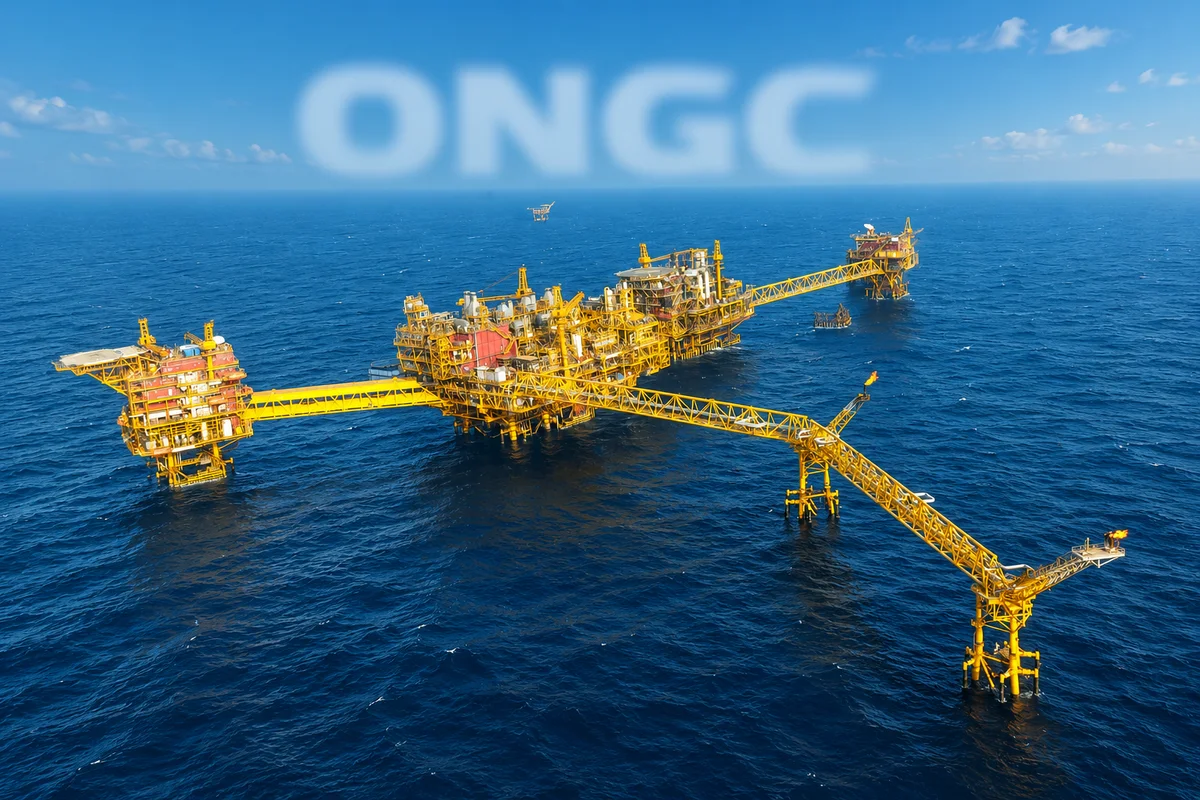 Oil and Natural Gas Corporation Ltd - stock market news illustration