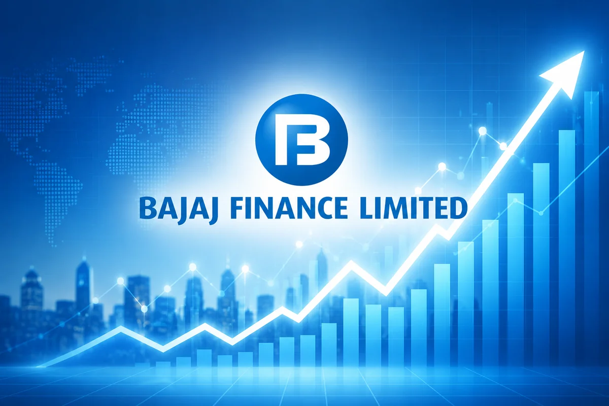 Bajaj Finance - stock market news illustration