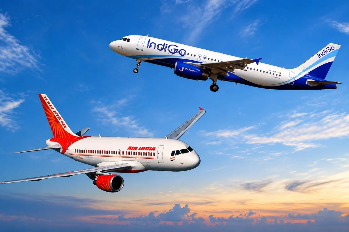 Interglobe Aviation - global financial news illustration