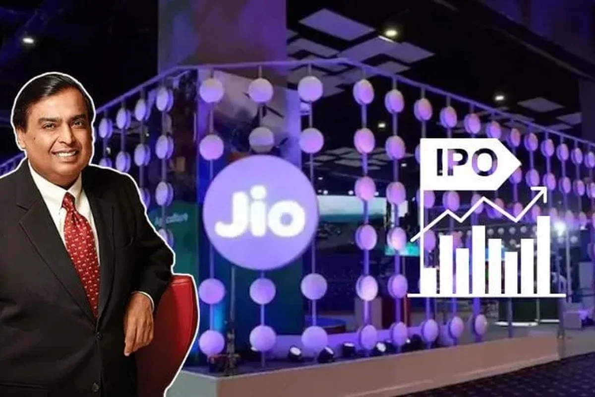 Jio Platforms Ltd. - IPO announcement illustration