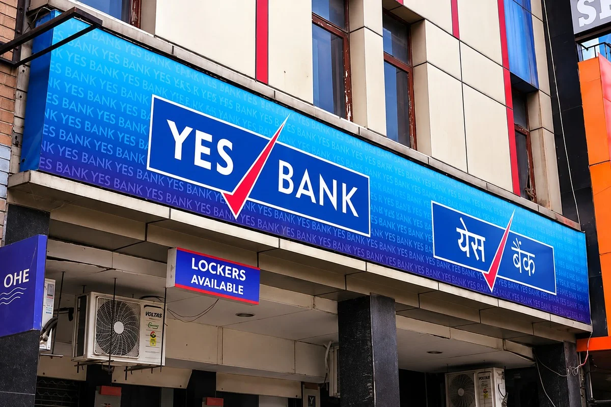 Yes Bank - stock market news illustration