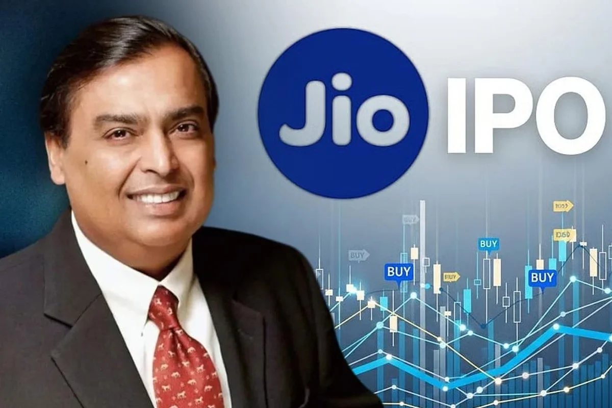 Jio Platforms - IPO announcement illustration