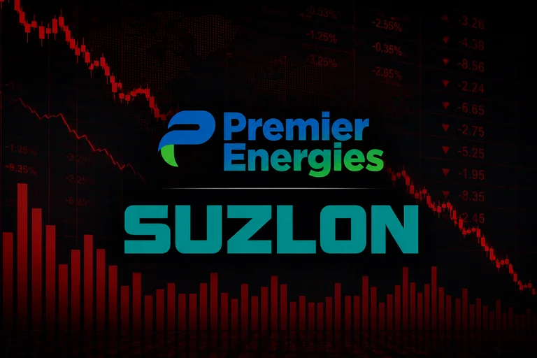 Why Suzlon and Premier Energies Shares Fell Today Despite Strong Solar Demand
