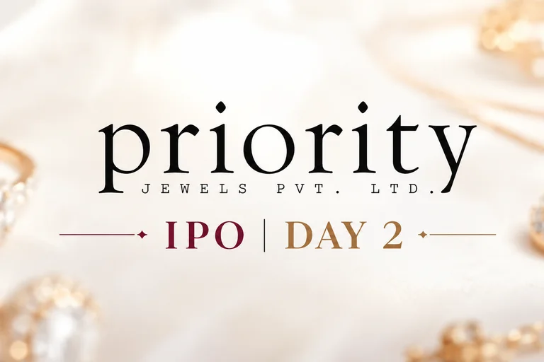 Priority Jewels IPO Day 2 (31 Aug): IPO Gets 21.49x Subscribed and GMP Hits ₹45