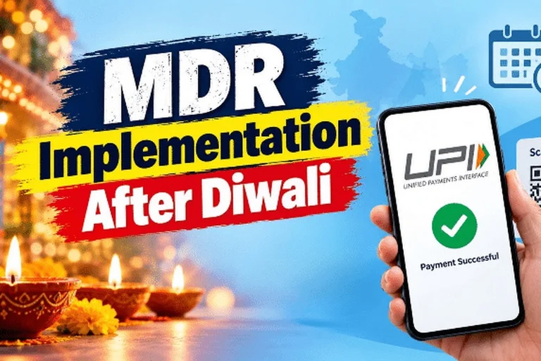 UPI MDR Charges Postponed Until After Diwali 2026