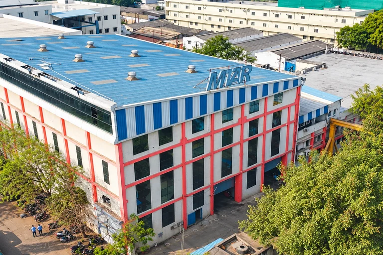 MTAR Technologies shares rise 3.68% to ₹7,019; stock gains 216% in one year
