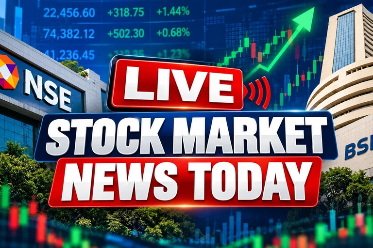 Stock Market Today: Nifty Below 22,500, Sensex Falls